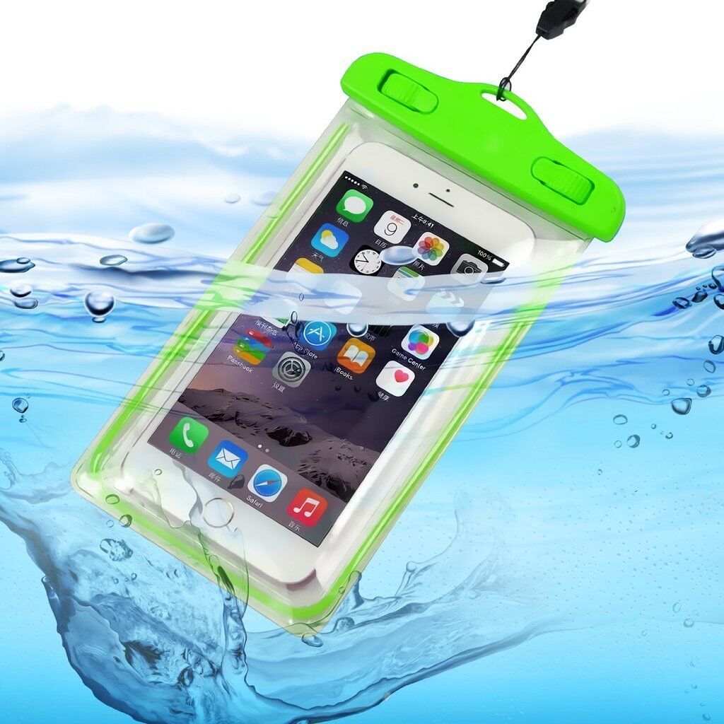 20m Underwater Waterproof Case Fluorescent Cover Bag Dry Pouch For iPhone