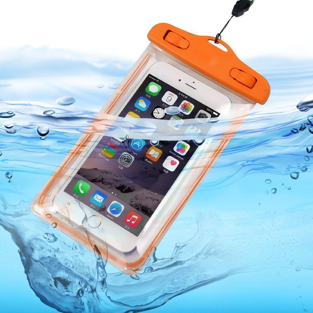 20m Underwater Waterproof Case Fluorescent Cover Bag Dry Pouch For iPhone