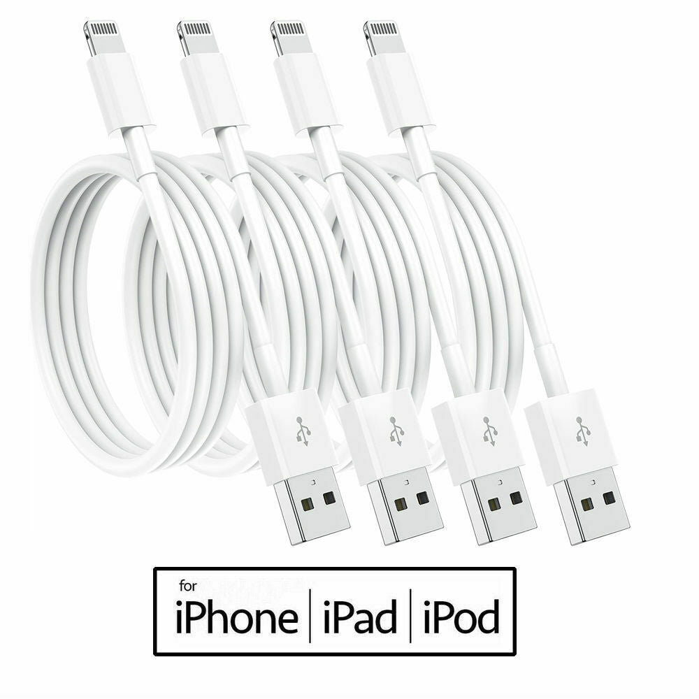 USB Cable For iPhone 7 8 6 5 X 11 12 13 Long Charger Charging Data Lead 1m 2m 3m