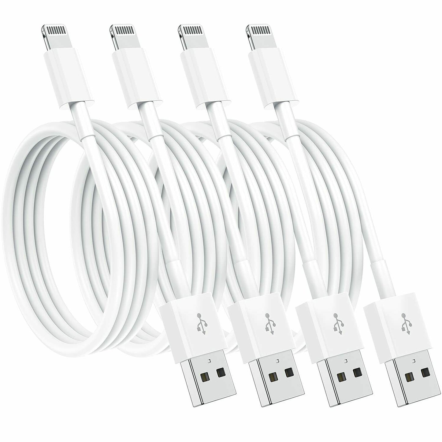 USB Cable For iPhone 7 8 6 5 X 11 12 13 Long Charger Charging Data Lead 1m 2m 3m