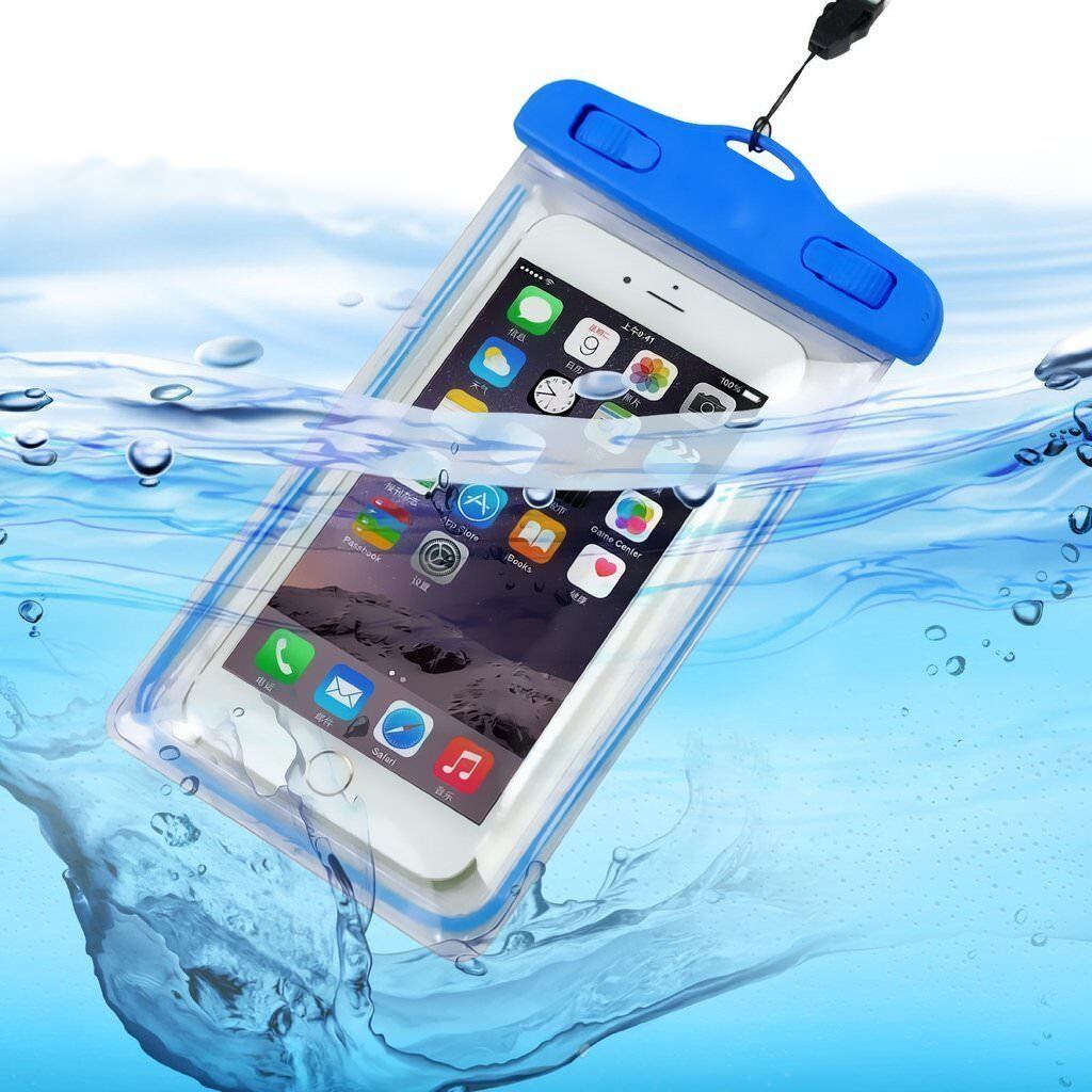 20m Underwater Waterproof Case Fluorescent Cover Bag Dry Pouch For iPhone