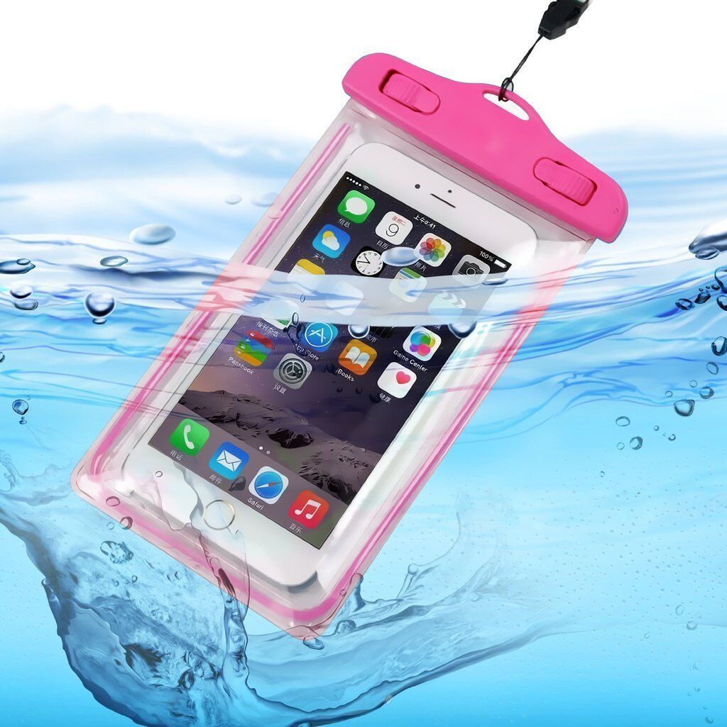 20m Underwater Waterproof Case Fluorescent Cover Bag Dry Pouch For iPhone