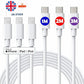 Heavy Duty C Charger Sync Wire Cable Lead for iPhone 13 12 11 XR XS 8 7 iPad AIR