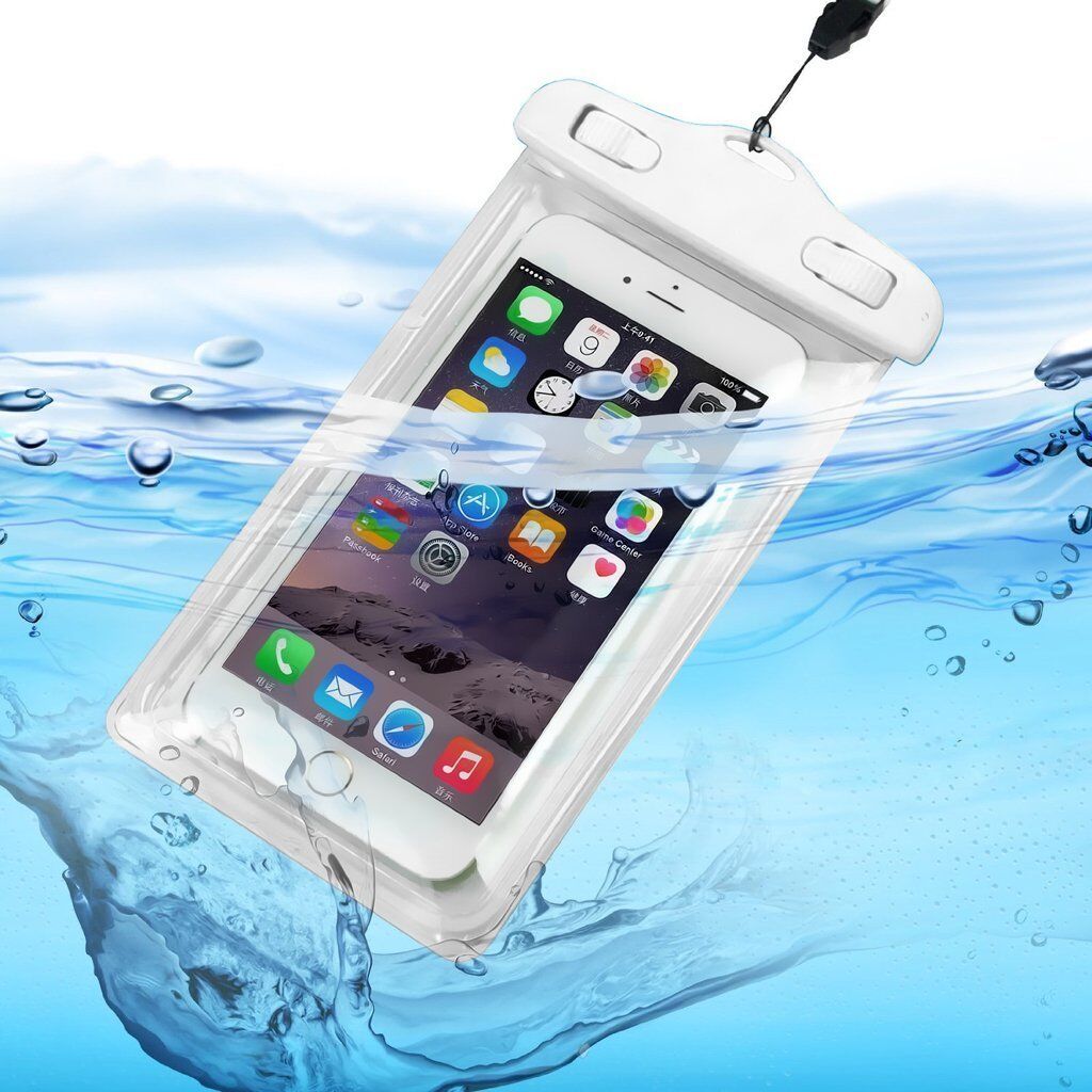 20m Underwater Waterproof Case Fluorescent Cover Bag Dry Pouch For iPhone