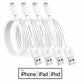 USB Cable For iPhone 7 8 6 5 X 11 12 13 Long Charger Charging Data Lead 1m 2m 3m