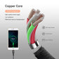 60W USB C to USB C Cable Nylon Braided (1.5 M) Fast Charging Cable for Apple, Samsung and all leading Brand devices.