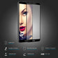 Genuine Tempered Glass Screen Protector cover For Huawei Y7 2018 -New Black