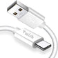 Vwish Fast Dual 2 Port USB Charger 3 Pin UK Mains Wall Plug Adapter