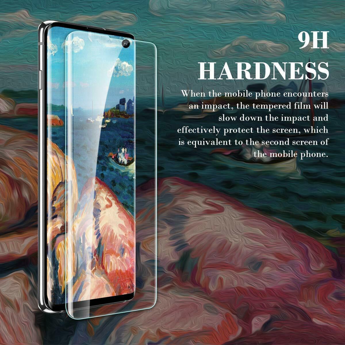 Samsung S10 Plus Genuine Tempered Glass Screen Protector 10D Curved Clear