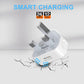 Vwish Fast 1 Port USB Charger 3 Pin UK Mains Wall Plug Adapter ORIGNAL