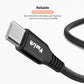 60W USB C to USB C Cable Nylon Braided (1.5 M) Fast Charging Cable for Apple, Samsung and all leading Brand devices.