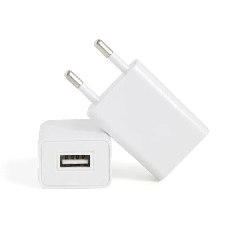 EU Plug USB Wall Charger Europe Power Adapter Universal for iPhone Samsung Phone