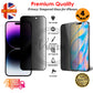 Privacy Anti-Spy Tempered Glass Screen Protector For iPhone XR 11 13 14 Pro Max