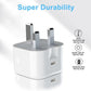 USB-C Fast Charging PD Charger Cable Plug for iPhone 14 iPhone 13 iPhone 12 11 Pro XR MAX